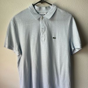 Lacoste Polo Size 5 Large Regular Fit